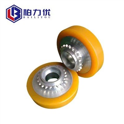 Rueda de fricción de poliuretano de baja dureza